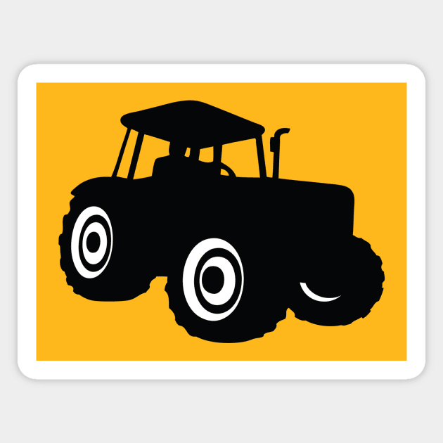 tractor tracteur Traktor Sticker by Huggy Mauve